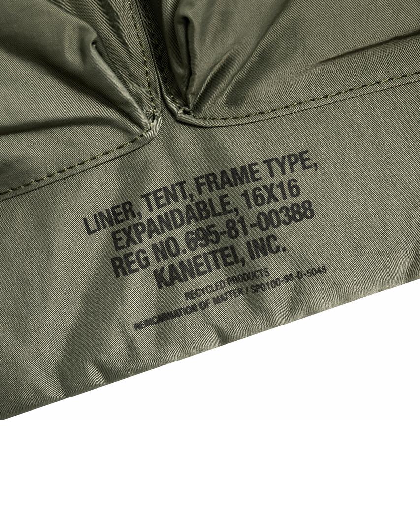 Kaneitei Rome Helmet Bag L (Olive Drab) / Recycled