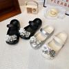 Stylish Girls' Windproof Beach Sandals - Ballet Mary Jane Hole Shoes for Summer 2026