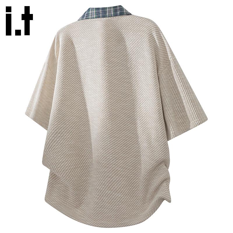 :CHOCOOLATEit Unisex Layered Look Polo Shirt