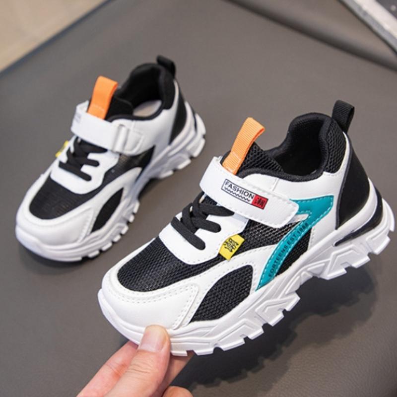 Kindersportschuh mit weicher Sohle 2025 Sommer Neue Jungenschuhe Vielseitige Mädchen Atmungsaktive Mesh-Schuhe Rutschfest Mittelgroß Kind Freizeitschuh