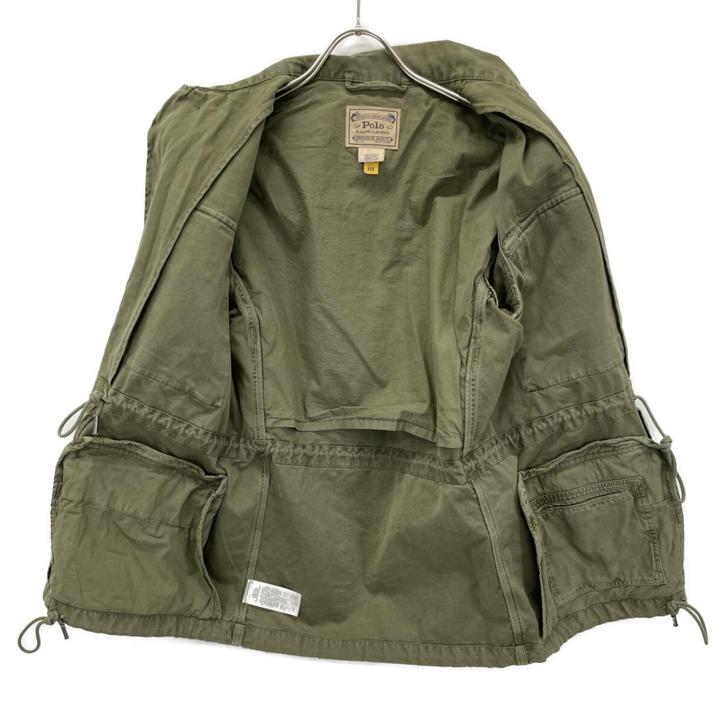 Polo Ralph Lauren Relaxed Fit Surplus Black Twill Jacket Jacket XXS khakiUsed