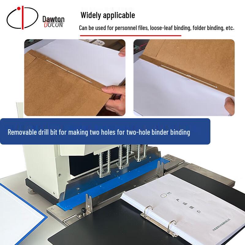 Docon 3-Hole Binding Machines & Accessories CN plug (adapter included)
