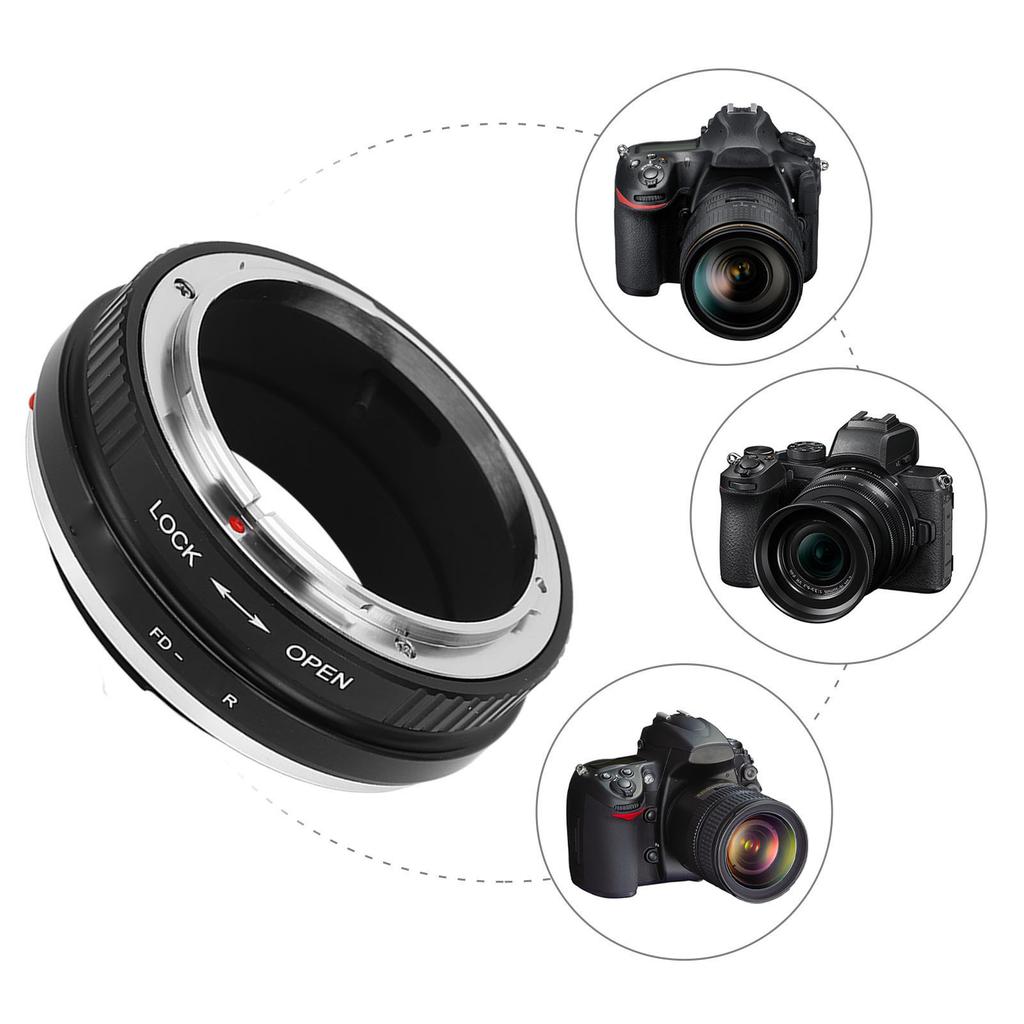 Lens Adapter High Accuracy Aluminum Alloy Lens Converter Ring Mount Adapter for ESOR Camera