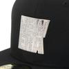 New Era Cap 59FIFTY Rhinestone Badge Black 14668129 NER36C8911 7 3/8
