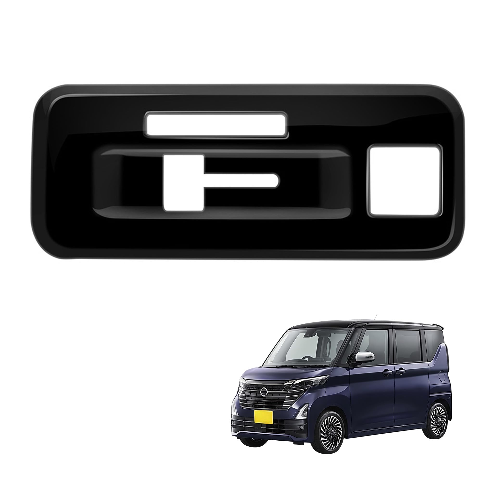 Совместимо с аксессуарами для Kylorune New Roox серии 40 Крыша Задняя 100mm чёрный