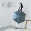 Ogawa Parasol Folding Umbrella Ultra Compact Mini UV Protection Rate Over Light Blocking Heat Shielding Manual Opening 50cm Zero and Cotton White