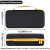 (Case Only) Fanttik Slim V8 Apex/Mate Handheld Vacuum Cleaner, Car Vacuum Cleaner, Home Keyboard Storage Case, Yellow Zipper - Aenllosi