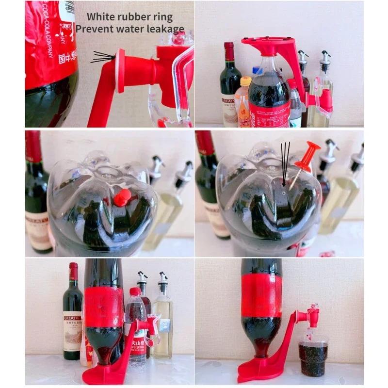 Water Jug Soda Beverage Dispenser Bottle Coke Upside Down Drinking Water Distributeur De Boisson Switch Gadget Party Home Bar