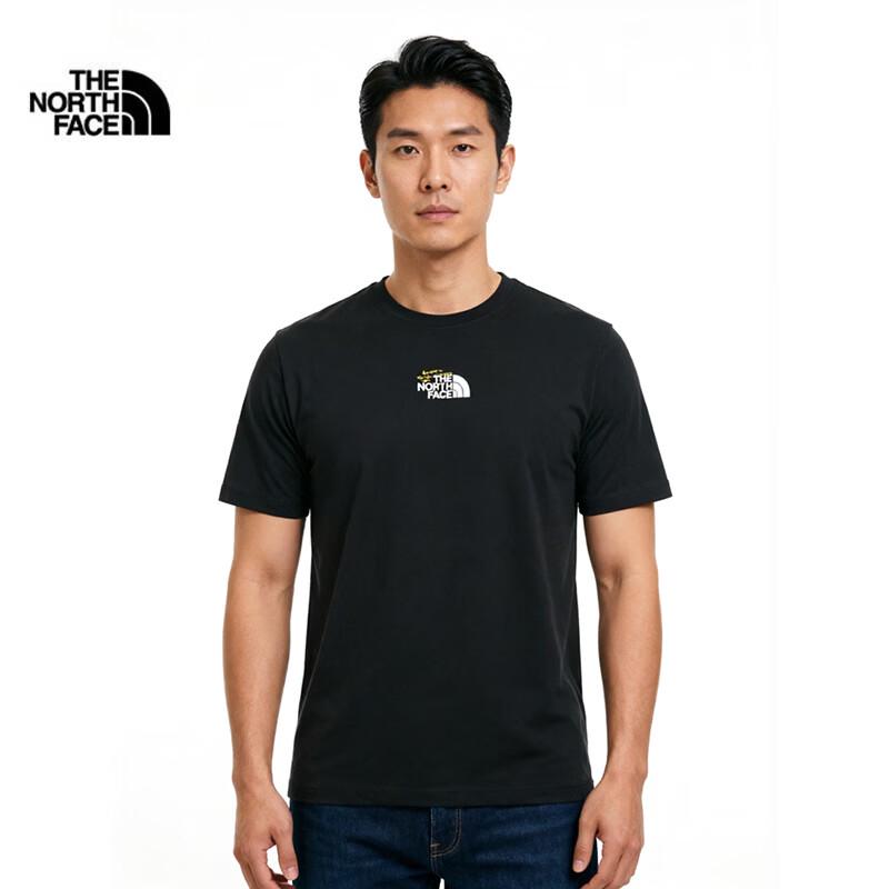 

The North Face Men s 8GWH Round Neck Cotton Outdoor T-Shirt XXL
