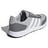 Adidas Run 50s Comfortable Fabric Durable Breathable Low-Top Running Shoes Unisex Sneakers Gray IG6553