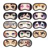 Demon Slayer Eye Mask for Sleeping, Restful Sleep, Lightweight, Blindfold, Anime Goods, Cute, Soft, All Seasons, Gentle On the Skin (Giyu Tomioka)