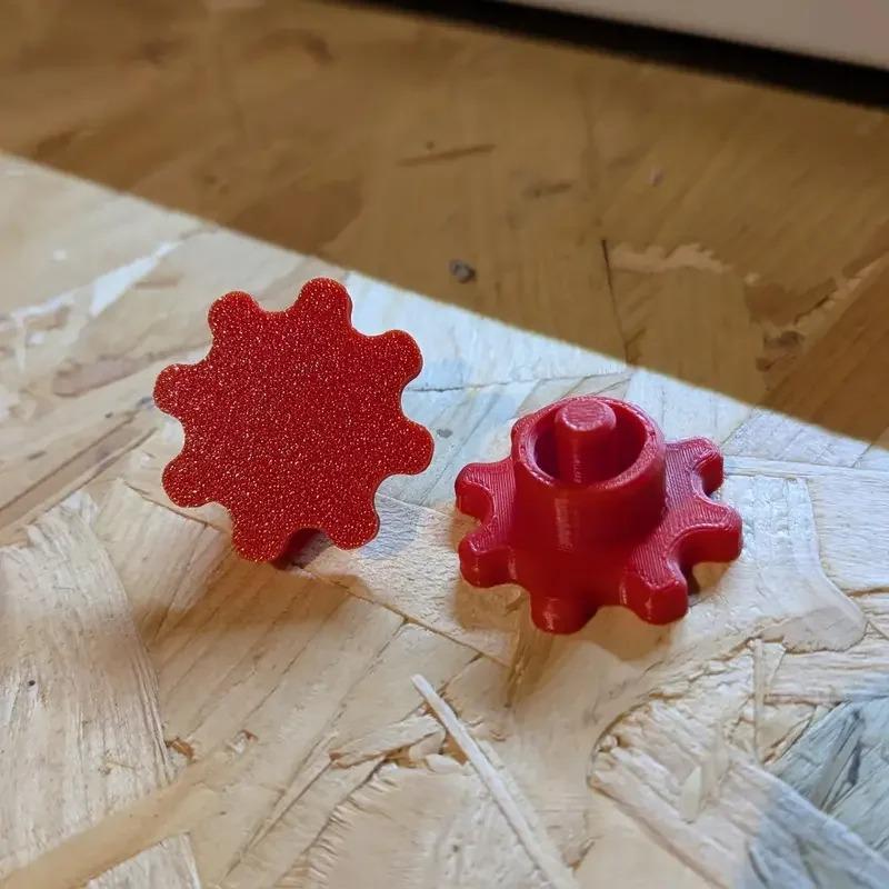 2pcs Tools Flexible Gear-Style Tube Caps, Durable Plastic, Prevents Glue Hardening, for Silicone Repair, Outdoor Use, Gift