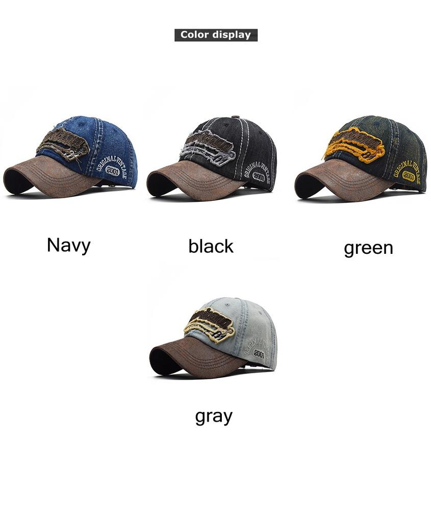Fashion Washed Cotton Baseball Cap Men Women Soft Vintage Dad Hat AdjustableTrucker Hat Style Baseball Hats