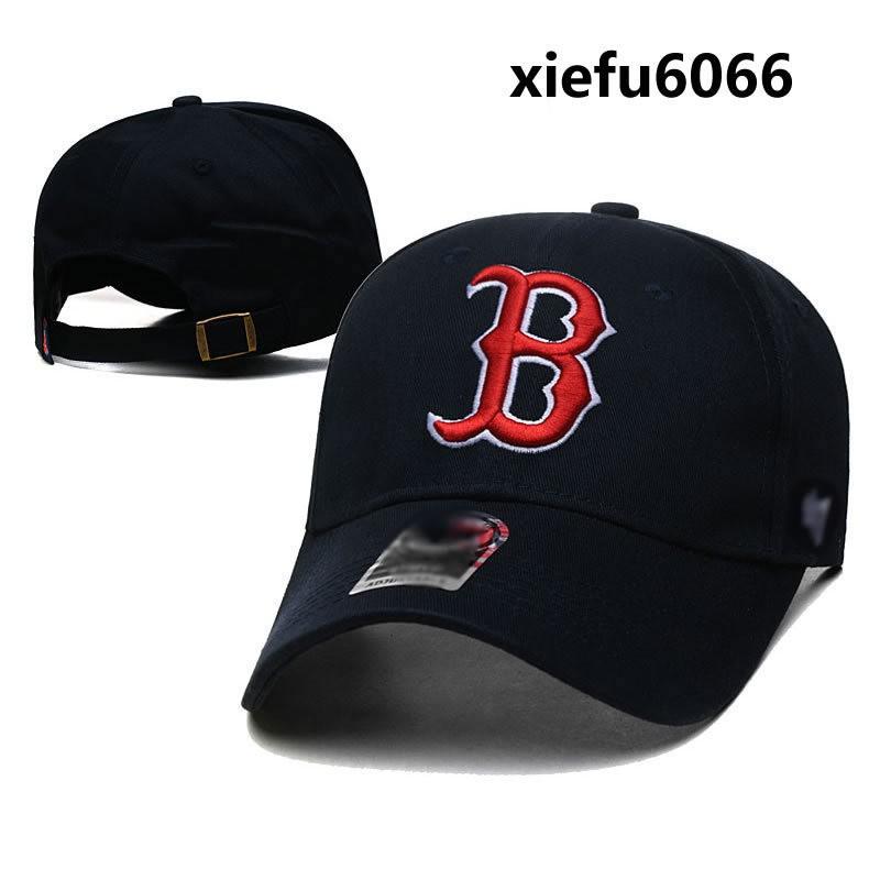 MLB Baseball Cap Flat Brim Adjustable Snapback Street Style Embroidered Men Women