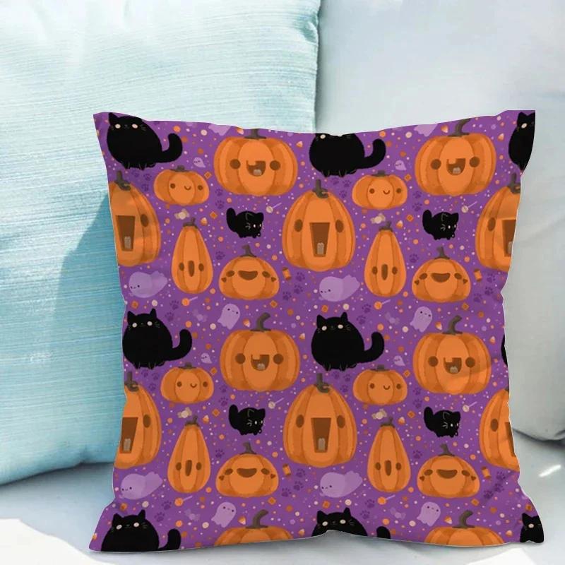 decorative Pillowcases Halloween x Cushions Cover x for Pillow Cases Double-sided Printing Couch Pillows Cushion Covers