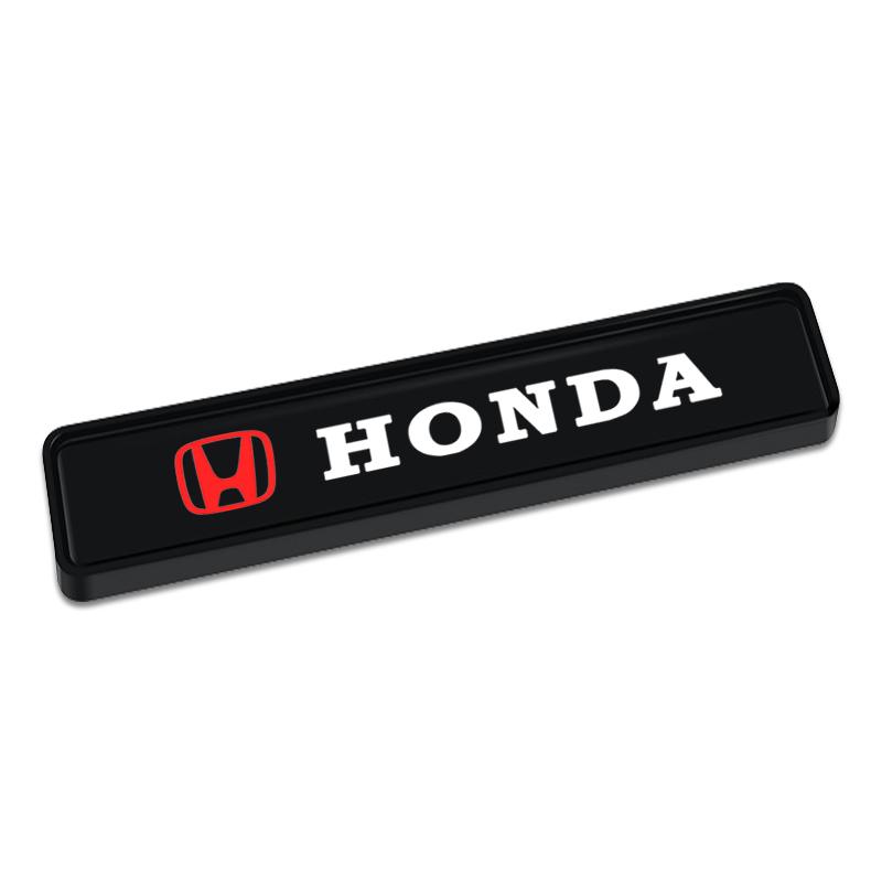 Car Front Grille Sticker Badge Head Grill R LINE Emblem LED Light For Honda CBR300RR CBR600RR CBR1000RR CBR500R CBR650F VFR800 1200 VTX1300