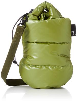 ROOTOTE X Nishikawa Upcycle Feather Shoulder Lou Mini Tote Bag A 6885 Green [Rootote] FE.Mittens.Upcycle