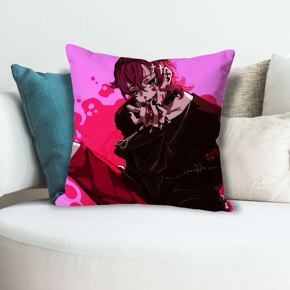KKiller CChat Ronin Game Various Sizes Square Pillow Case For Car Home Bedchamber Decor Custom Valentine gift