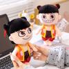 Plush Ne Zha Toys Cartoon Stuffed Dolls Anime Character Decoration Kids Gift