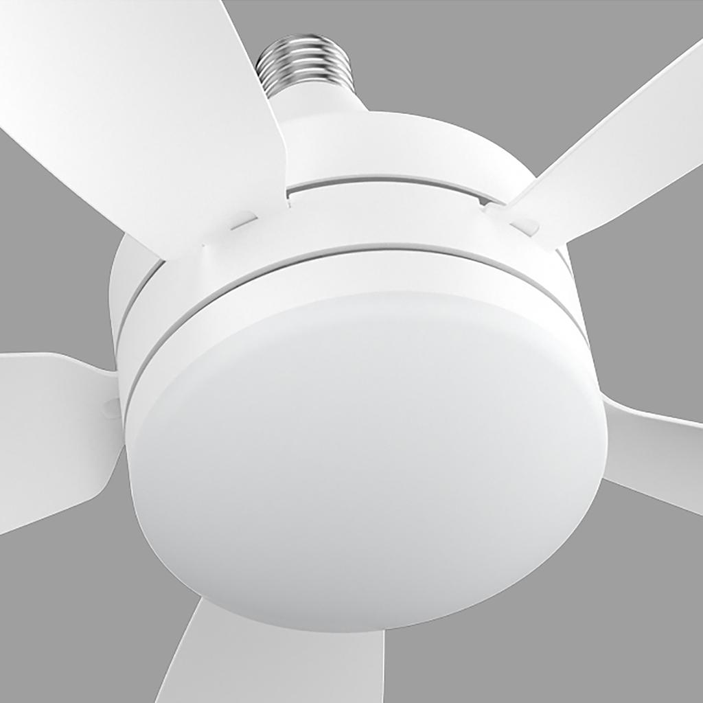Multifunktionale Deckenventilatorleuchte mit Fernbedienung 3-stufig verstellbare Ventilatorlampe für Küche Schlafzimmer Wohnheim Arbeitszimmer