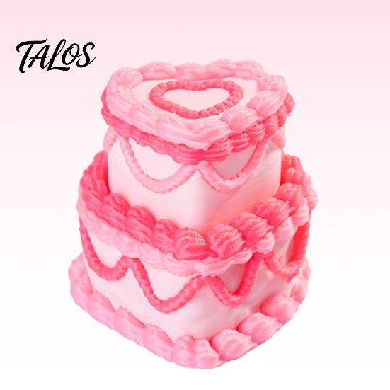 Desktop Ornaments Birthday Cake Stress Toy, Cute Dessert Decompression Fidget for Toys Adults Desk, Novelty Squeeze Gift Car, Office Decor Relief