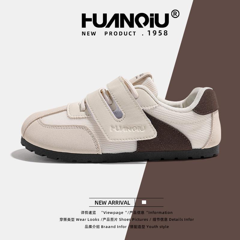 Global mesh versatile little white shoes women's KMXFX8093 summer new breathable niche student moral training shoes women