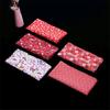 5Pcs 36x36cm 100% Cotton Flower Printed Women Handkerchiefs Soft Absorbent Sweat Square Towels Wedding Party Gift
