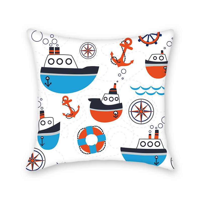 Ocean Series Summer Pillowcase - Living Room/Bedroom Sofa Cushion Cover