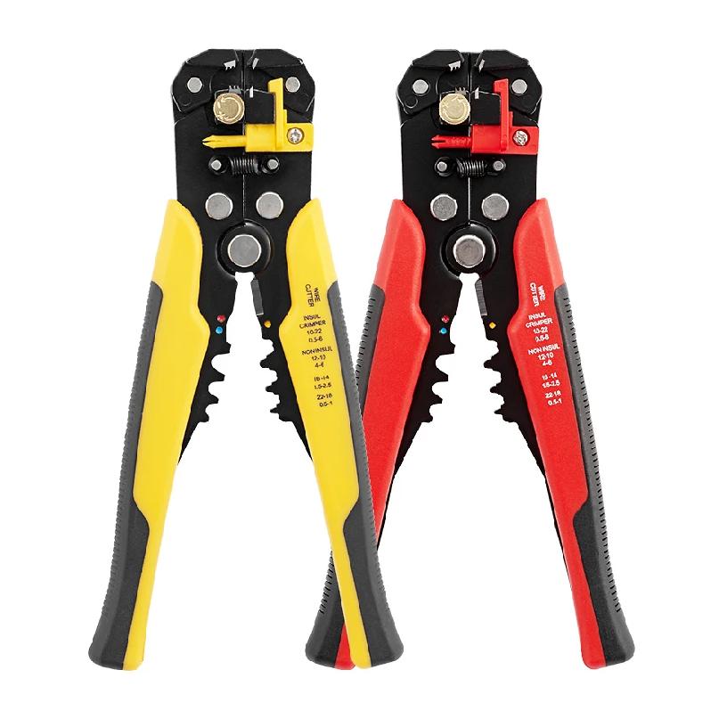 Crimper Kabelschneider, einstellbar, automatischer Abisolierer, multifunktionales Abisolieren, Crimpen, Terminal-Handwerkzeug