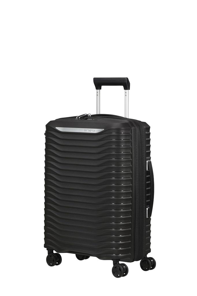 Suitcase Carry Case Upscape UPSCAPE Spinner 55 S Size Lightweight Expandable 55cm Black [Samsonite] Carry-on 39/45L 2.3kg