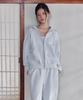 Okkitteu Flower Applique Balloon Jogger Pants Light Grey