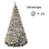 Scalable Luminous Pagoda Christmas Tree - Round, Folding, 1.5m/1.8m/2.1m