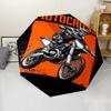 off road motorcycles Theme Automatic Umbrella, Lightweight & Portable, 8 Rib, Perfect for Outdoor Travel, Birthdays, Christmas, Gifts.