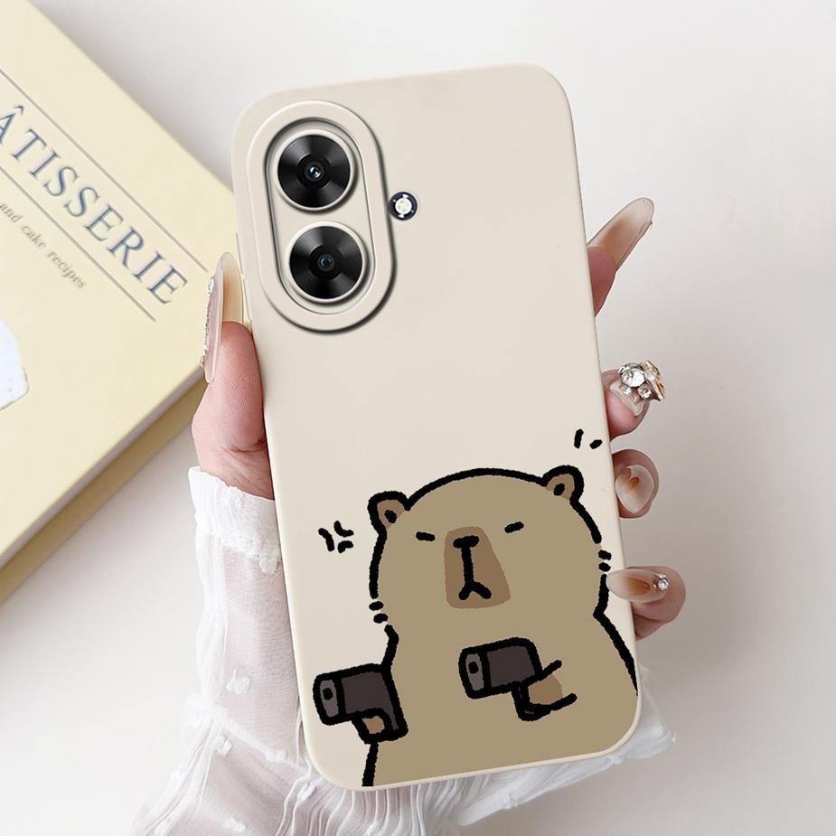 For Realme Note 60 Case Narzo N61 Cute Funny Cartoon Cover Soft Silicone Phone Case For Realme Note 50 Note50 Note60 Shell Coque