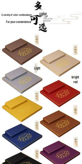 Zazen Buddha Meditation Mat: Coconut Palm Kneeling Mat for Worship and Home Sitting Practice.