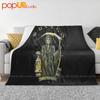 Sullen Momento Mori Mike Strachan Tattoo Artist Grim Reaper Punk Ultra-Soft Blanket Quilt Winter Sofa Cover Bed Covers