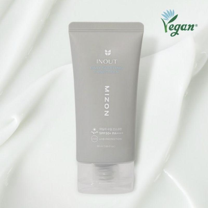 MIZON In-Out Daily Soothing Sun Cream Sunscreen SPF50+ PA++++ 50ml 1pcs