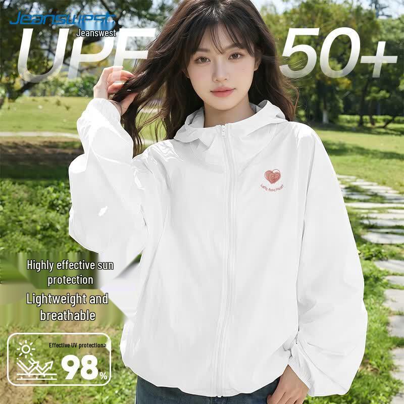 Jeanswest Women s Lightweight Hooded Sun Protection Jacket L