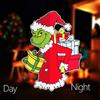 Christmas Magnetic Sticker Decoration Magnetic Reflective Decoration Car Sticker Mailbox Refrigerator Sticker