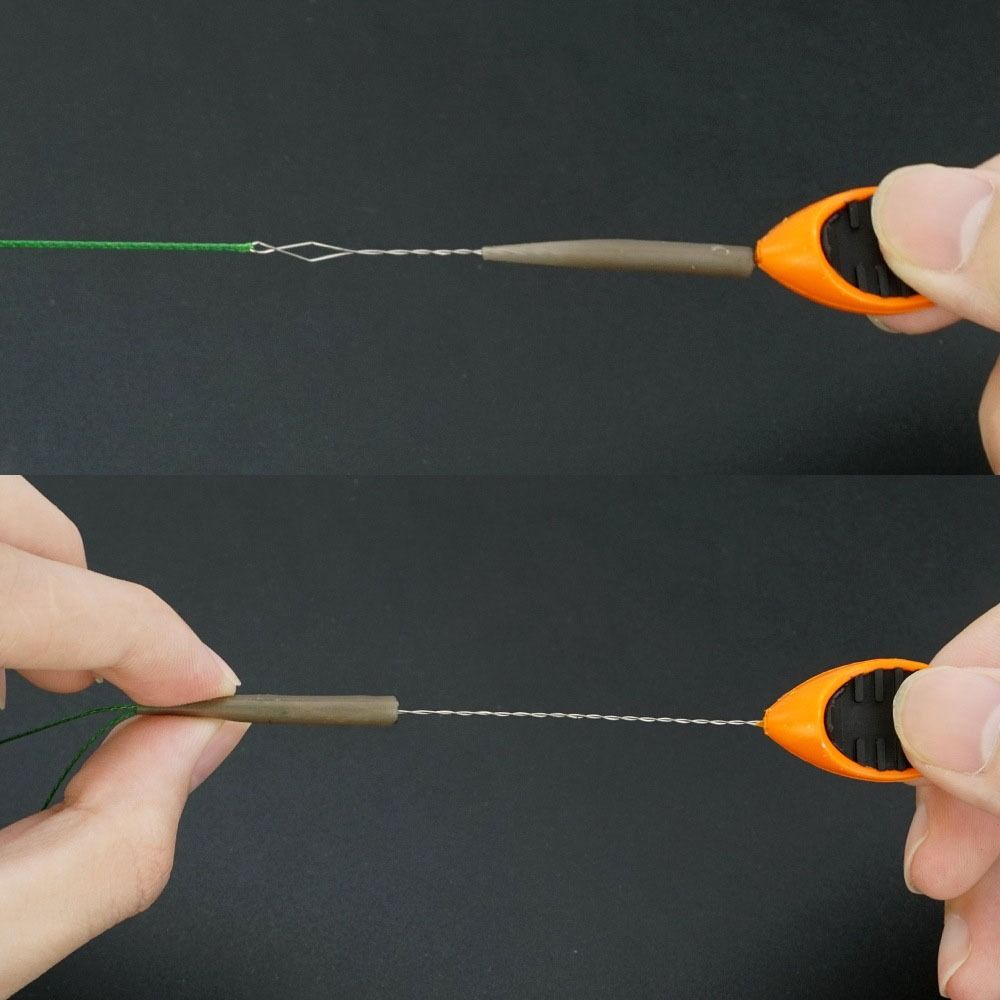 1Pcs Easy Spllce Rigging Needle Plastic Fishing Tackle  for Carp Leadcore Leader