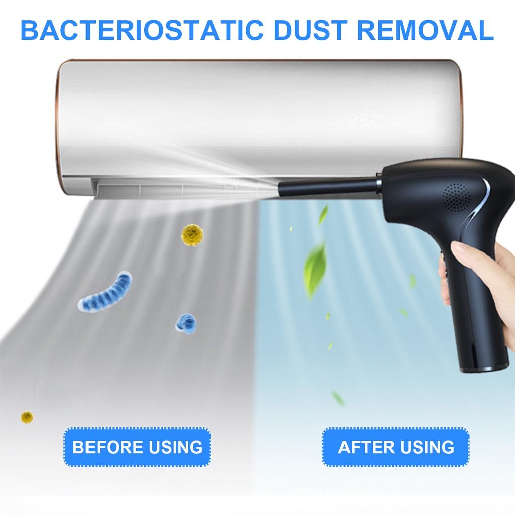 DC 5V 45000 RPM Air Duster Electric Air Duster for Computer Keyboard Camera Cleaning Mini Appliances Cordless Air Blower