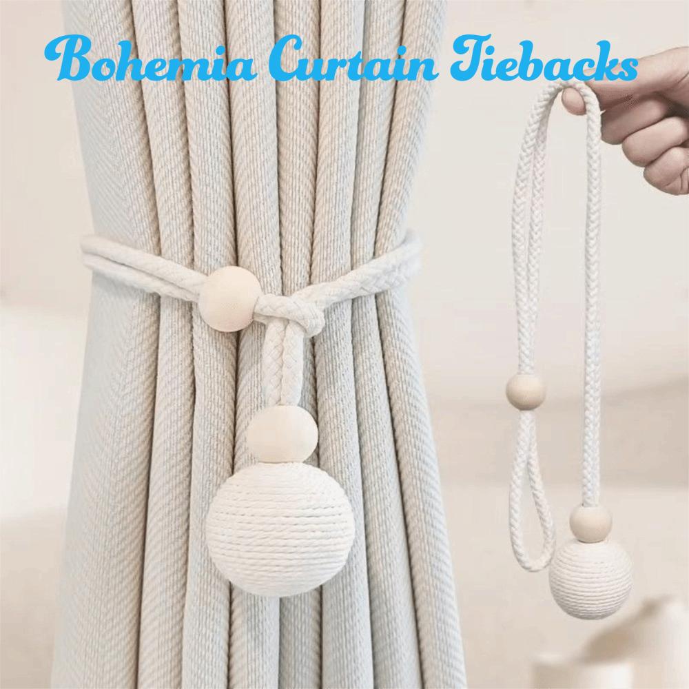 2-delige Set 40cm Katoen Linnen Gordijn Tiebacks Gordijn Decoratie Organisatie