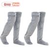 Xiaomi 1-4Pairs Women Over Knee Fluffy Socks Soft Plush Warm Thermal Leg Warmers Long Boots Socks for Home Indoor Floor Casual Winter
