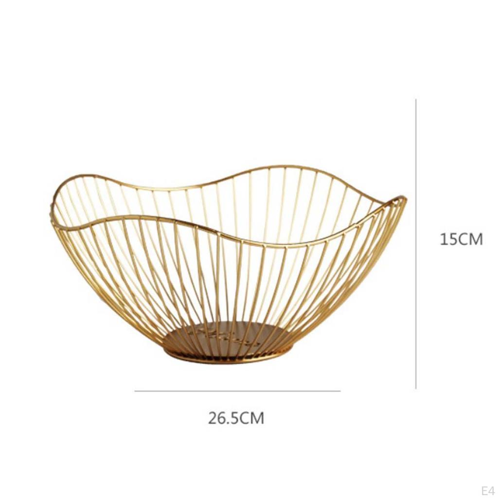 Creative Desktop Fruit Basket , Decoration Large Capacity Organizer Kitchen Bowl for Living
