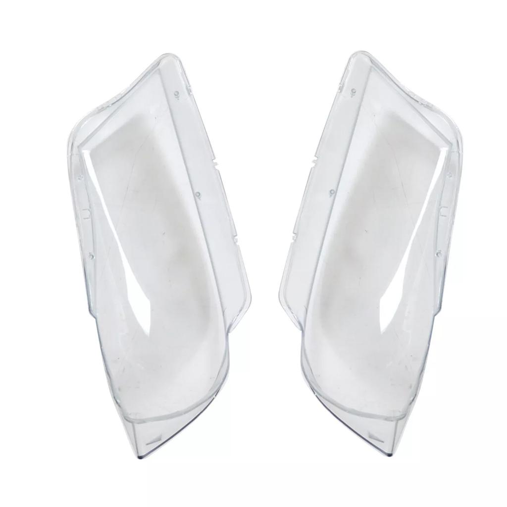 2PCS Xenon Headlight Headlamp Clear Lens Cover For BMW 3 E90 E91 Sedan 2005-2012
