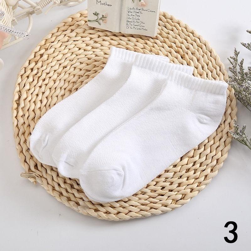 5 Pairs Sports Cotton Ankle Casual Socks Black White Gray For Men