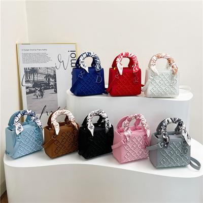 Princess Diana Bag Premium Underarm Bag Shoulder Messenger Bag Women's Silk Scarf Handbag Niche Small Square Bag