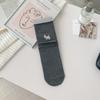 Ladies Autumn New Simple Assorted Cartoon Cute Embroidery Dog Straight Plate In The Tube Pile Socks