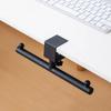 Rounded Corner Desk Mount Hook Carbon Steel Under-desk Headphone Rack Hanging Handbag Stand  School