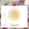 Charming Floral Ceramic Tableware: Girls' Rice Bowl, Plate, and Cutlery Set for Home Use